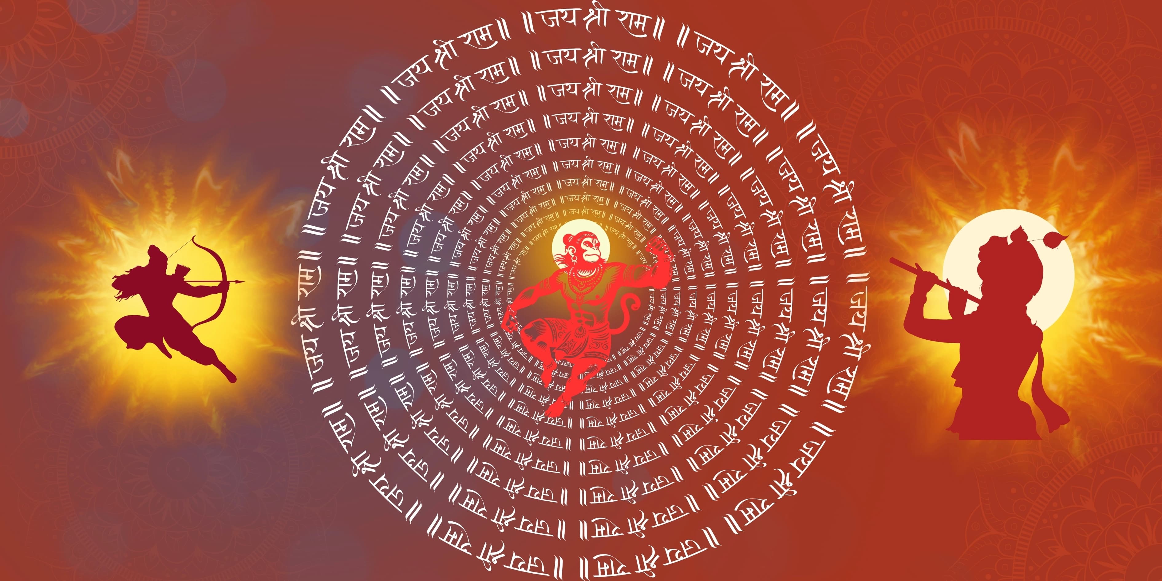 Krishna devotional videos banner for DharmaPath YouTube channel